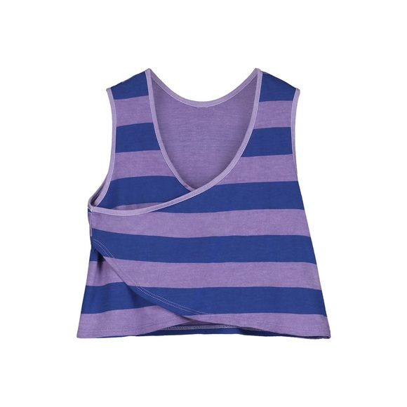 CROP CROSS BACK TEE - Picture 3 of 4